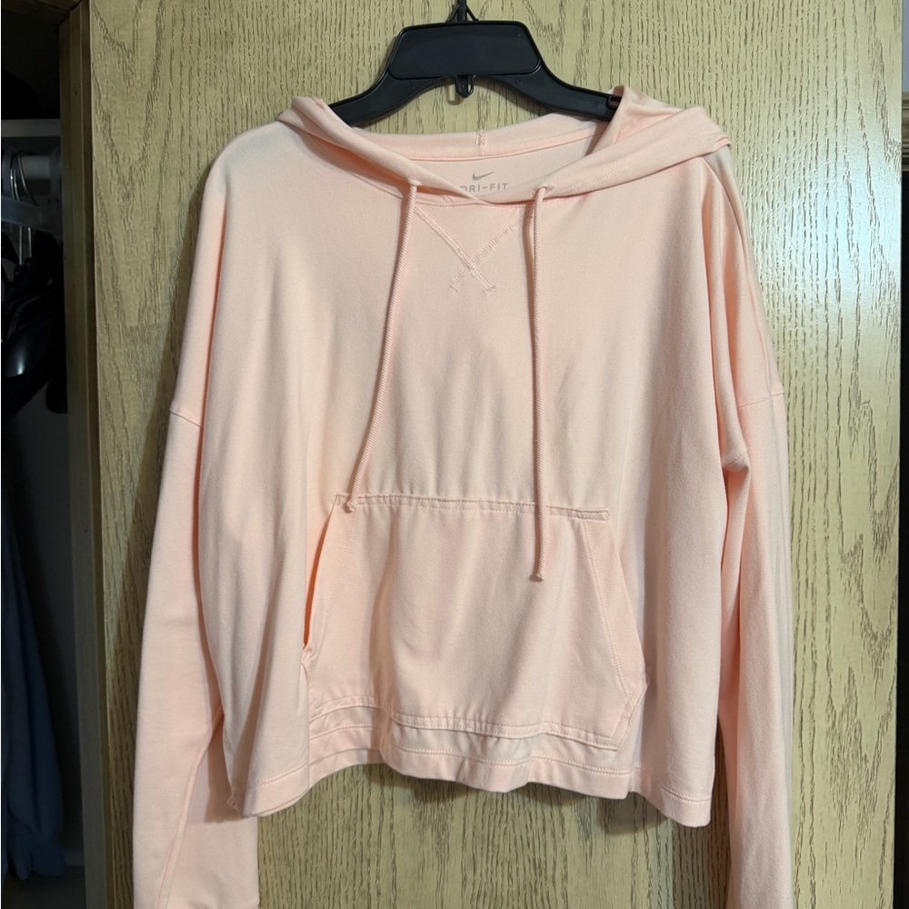 Nike Women's Light Peach Pullover Hoodie